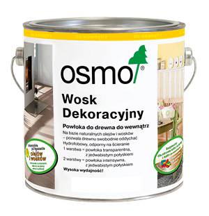 WOSK DEKORACYJNY - KOLOR INTENSYWNY