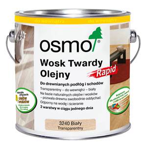 WOSK TWARDY OLEJNY RAPID - BIAŁY